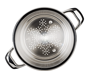 batterie de cuisine cuisson vapeur